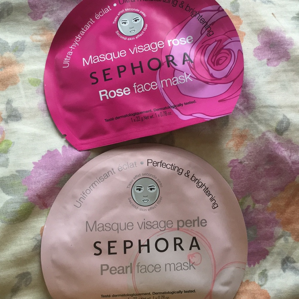 Face masks from Sephora